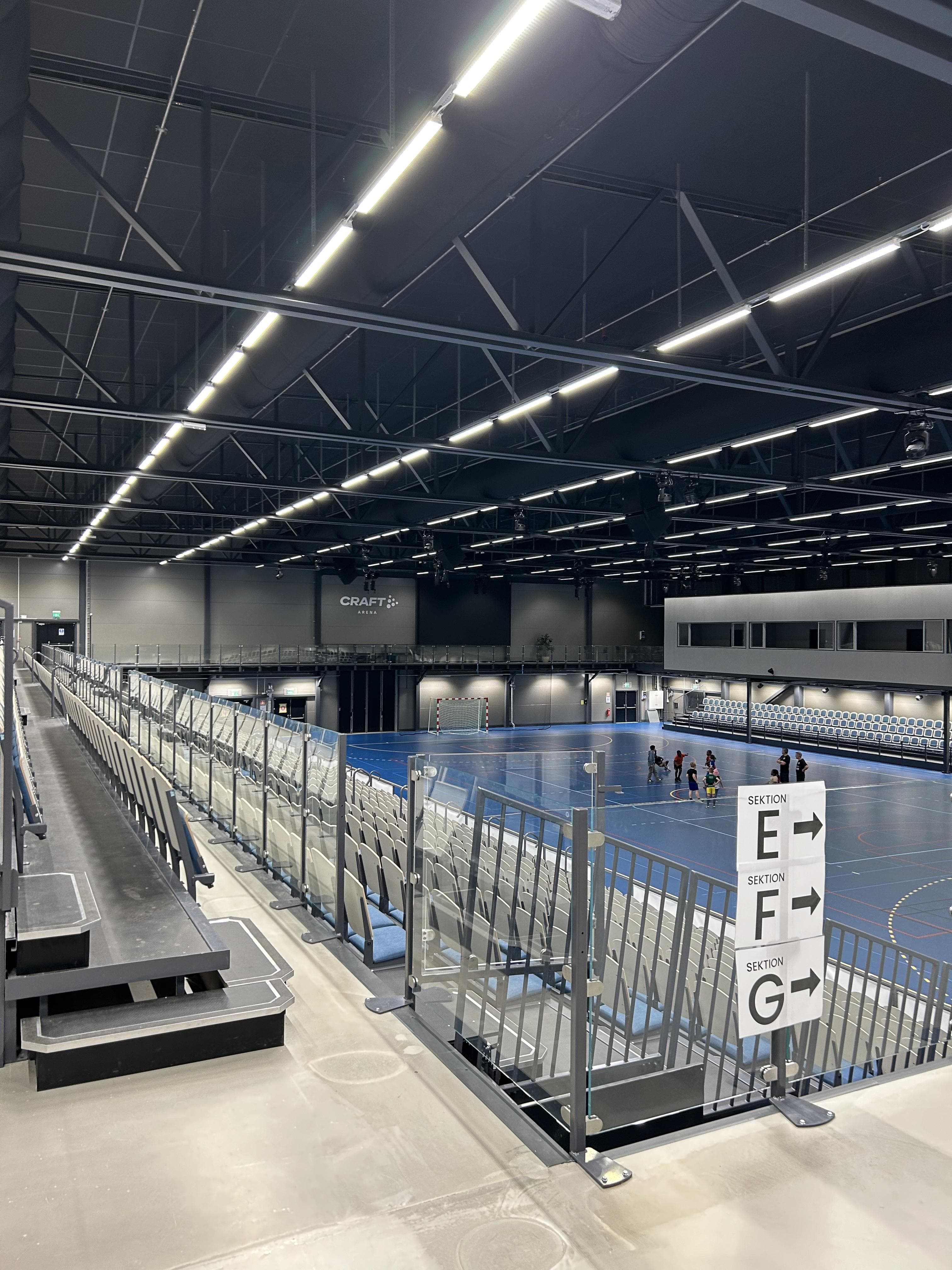 Idrottshall — vägvisning