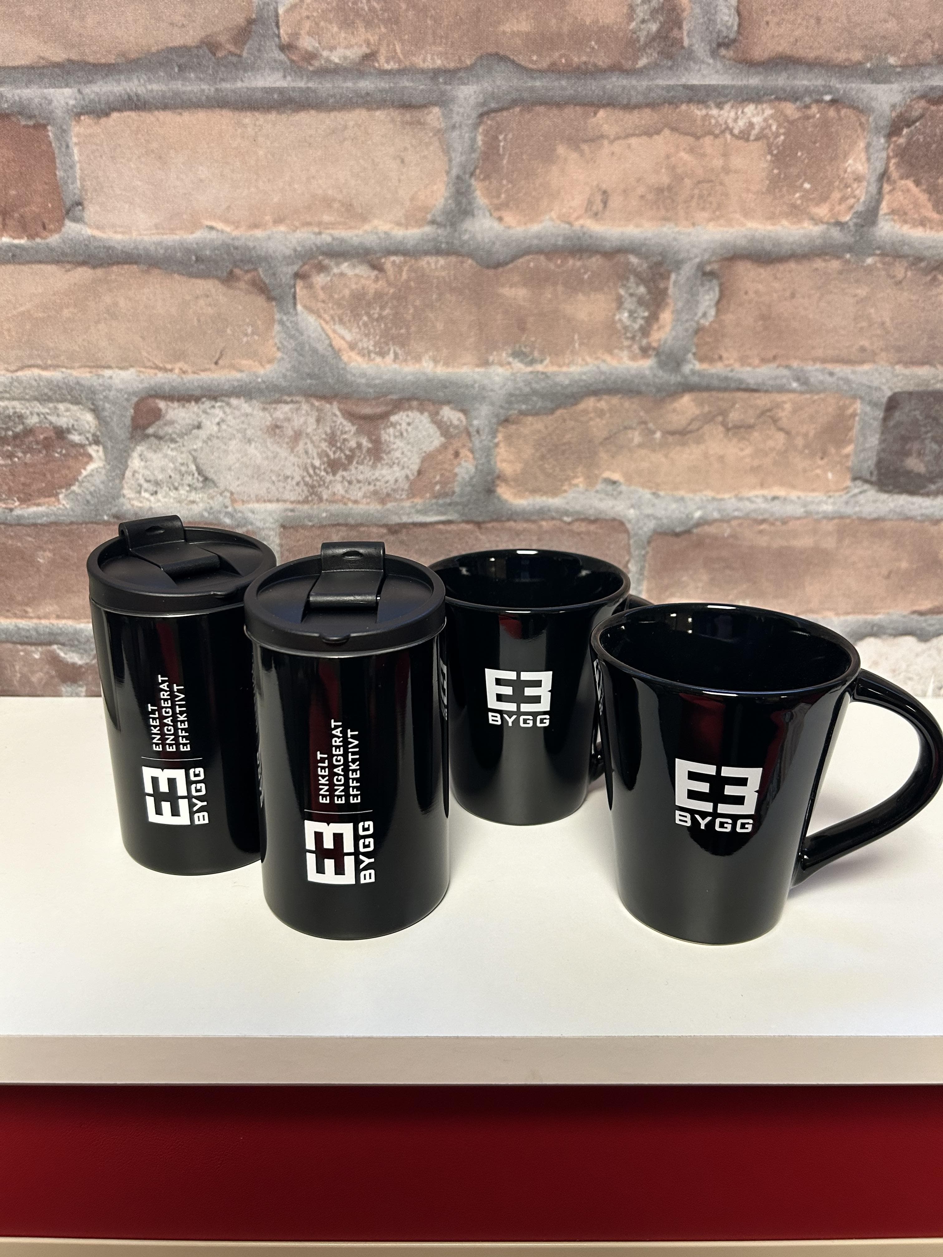 E3 Bygg — profilmuggar