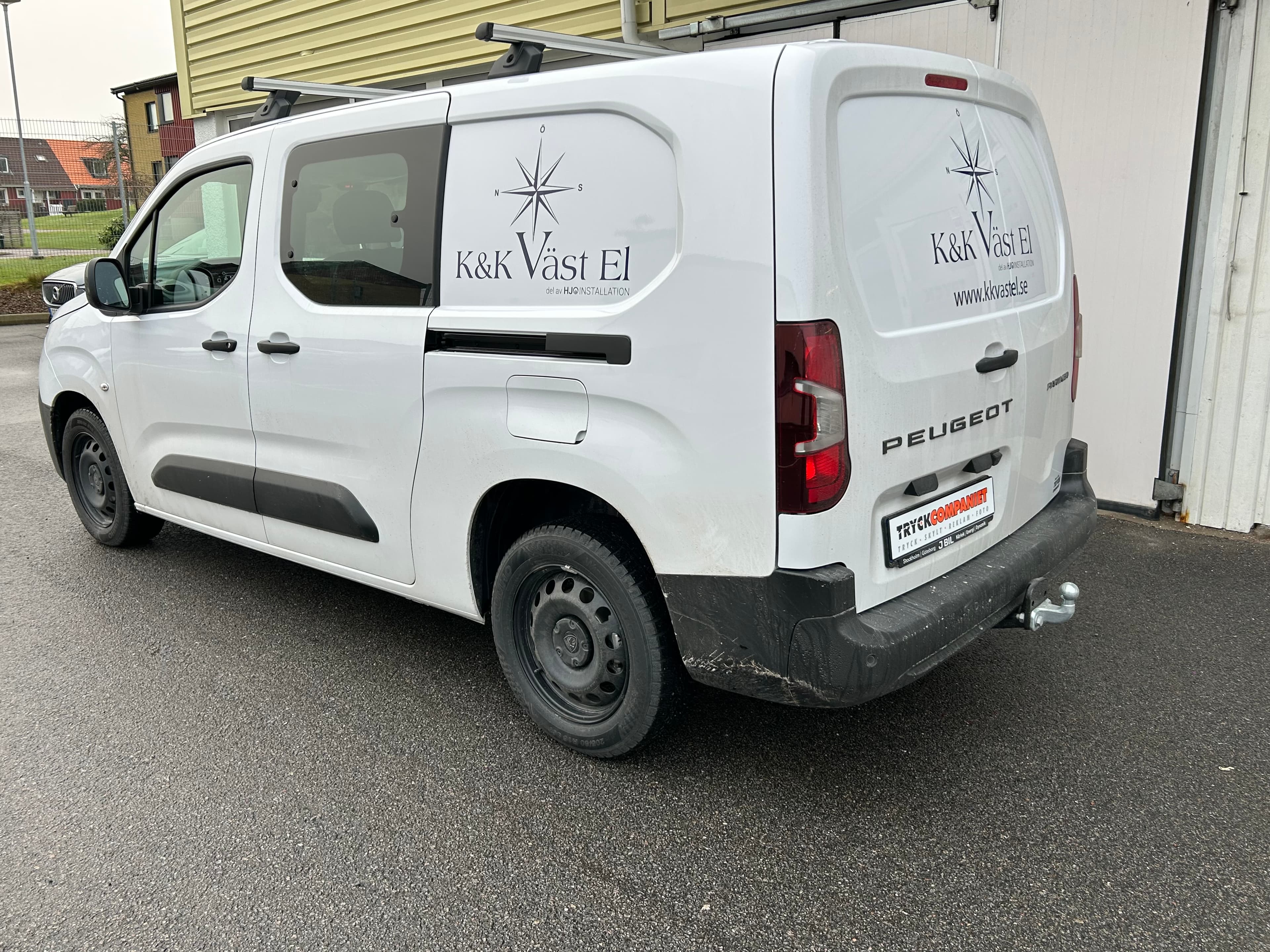 K&K Väst El — skåpbil